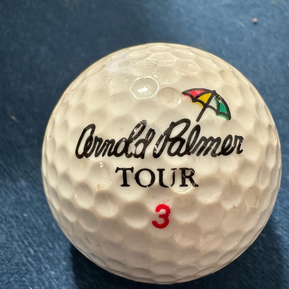 Arnold Palmer Tour Umbrella Logo Golf Ball